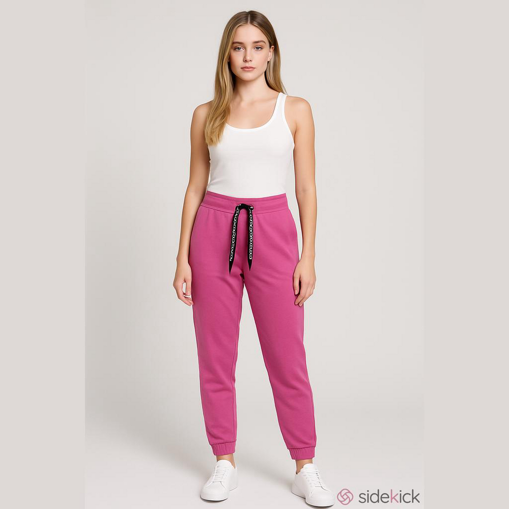 Calvin Klein Pink Jogger Sweatpants Women’s Medium Athleisure Lounge CK